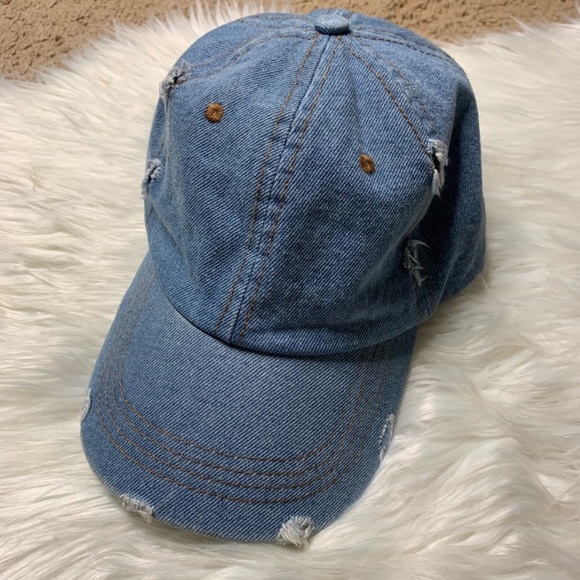 David & Young Accessories - David & Young Blue Jean Hat